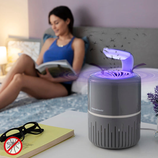Hyttyskarkotin lamppu, USB, hiljainen – pöytäansalaite 20–40 m² sisä- & ulkokäyttöön