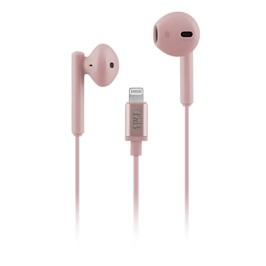 In-ear-kuulokkeet Lightning-liitännällä, Bluetooth & mikrofoni, pinkki iPhone