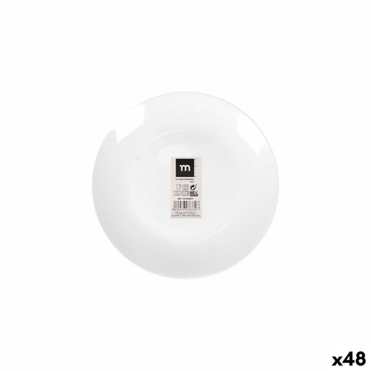 Jälkiruokalautanen opal ø18 cm, 48 kpl, syvä coup-malli kahvilaan & kotiin