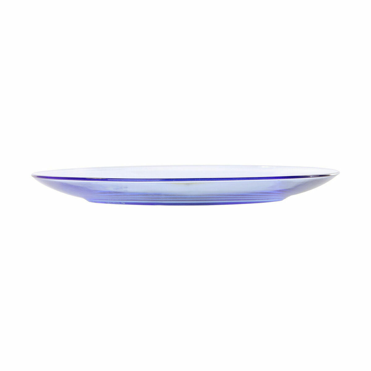 Jälkiruokalautanen 19 cm sininen lasi, 24 kpl - Duralex kahvila & tarjoilu