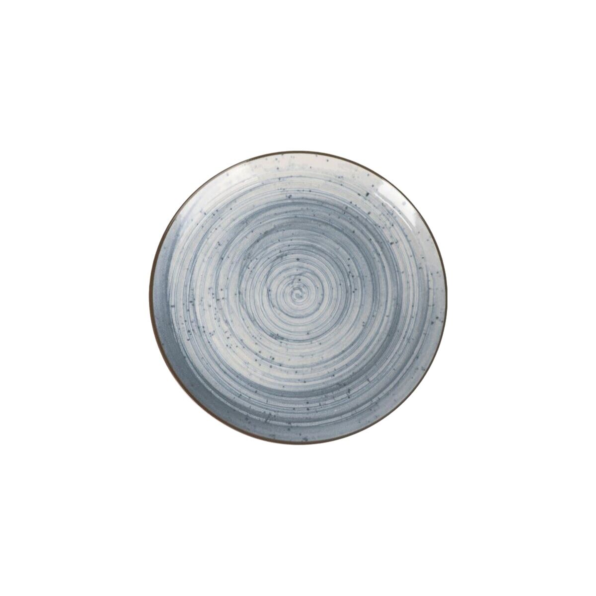 Jälkiruokalautanen Ø 20 cm, siniharmaa swirl-kuvio, 12 kpl pakkaus, kahvihetkiin