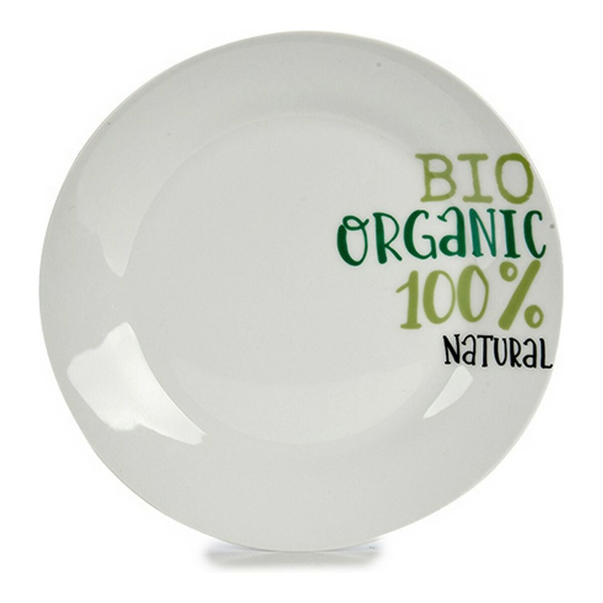 Jälkiruokalautanen posliini Ø 19 cm, painettu, astianpesukoneen kestävä