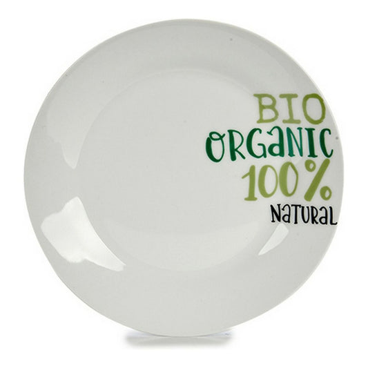 Jälkiruokalautanen posliini Ø 19 cm, painettu, astianpesukoneen kestävä