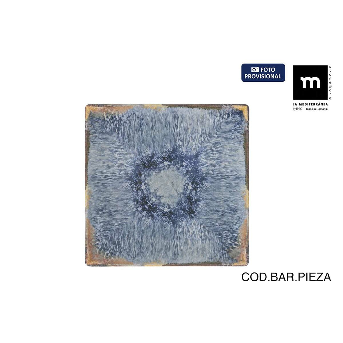 Jälkiruokalautaset 18 x 18 x 2 cm, 12 kpl - Aelia La Mediterránea sarja