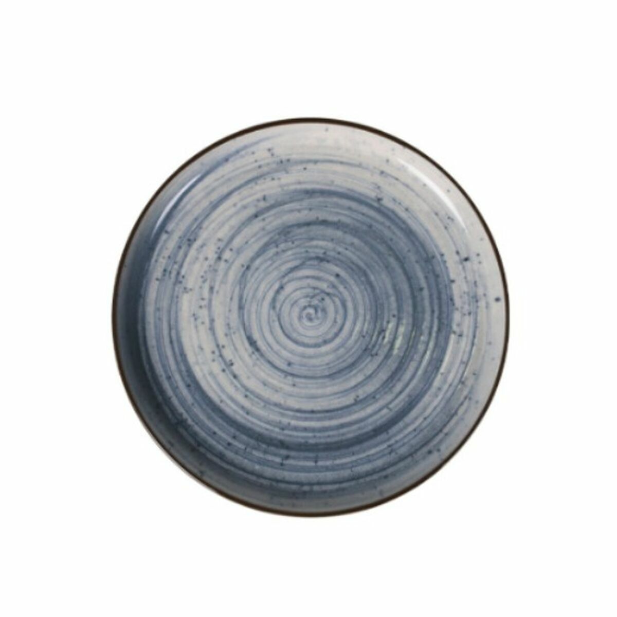 Jälkiruokalautaset 12 kpl, keraamiset swirl-painatus, pyöreät, kahvihetkiin