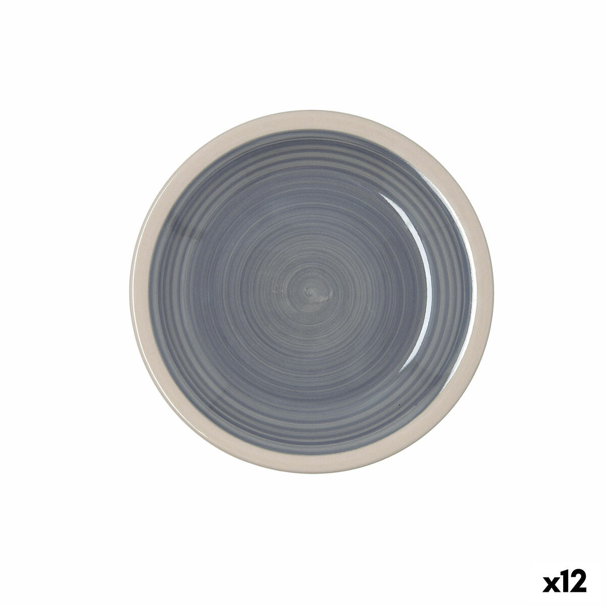 Jälkiruokalautanen 19 cm keramiikka, beige, 12 kpl, pinottava - kotiin