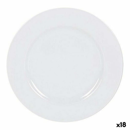 Jälkiruokalautaset Ø 19 cm, posliini 18 kpl, valkoinen, tarjoiluun & kahviloihin