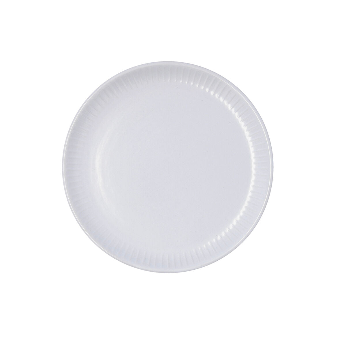 Jälkiruokalautanen 21,5 cm, keramiikka, kone- & mikroaaltovarma, harmaa, 12 kpl