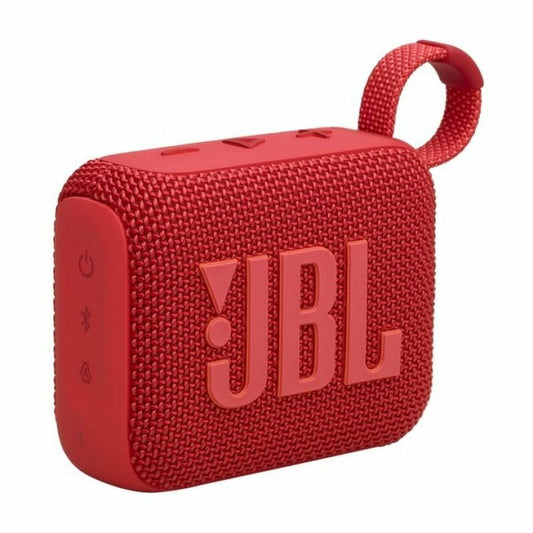 Kannettava Bluetooth-kaiutin, IP67 vesitiivis, pieni, punainen, JBL GO 4