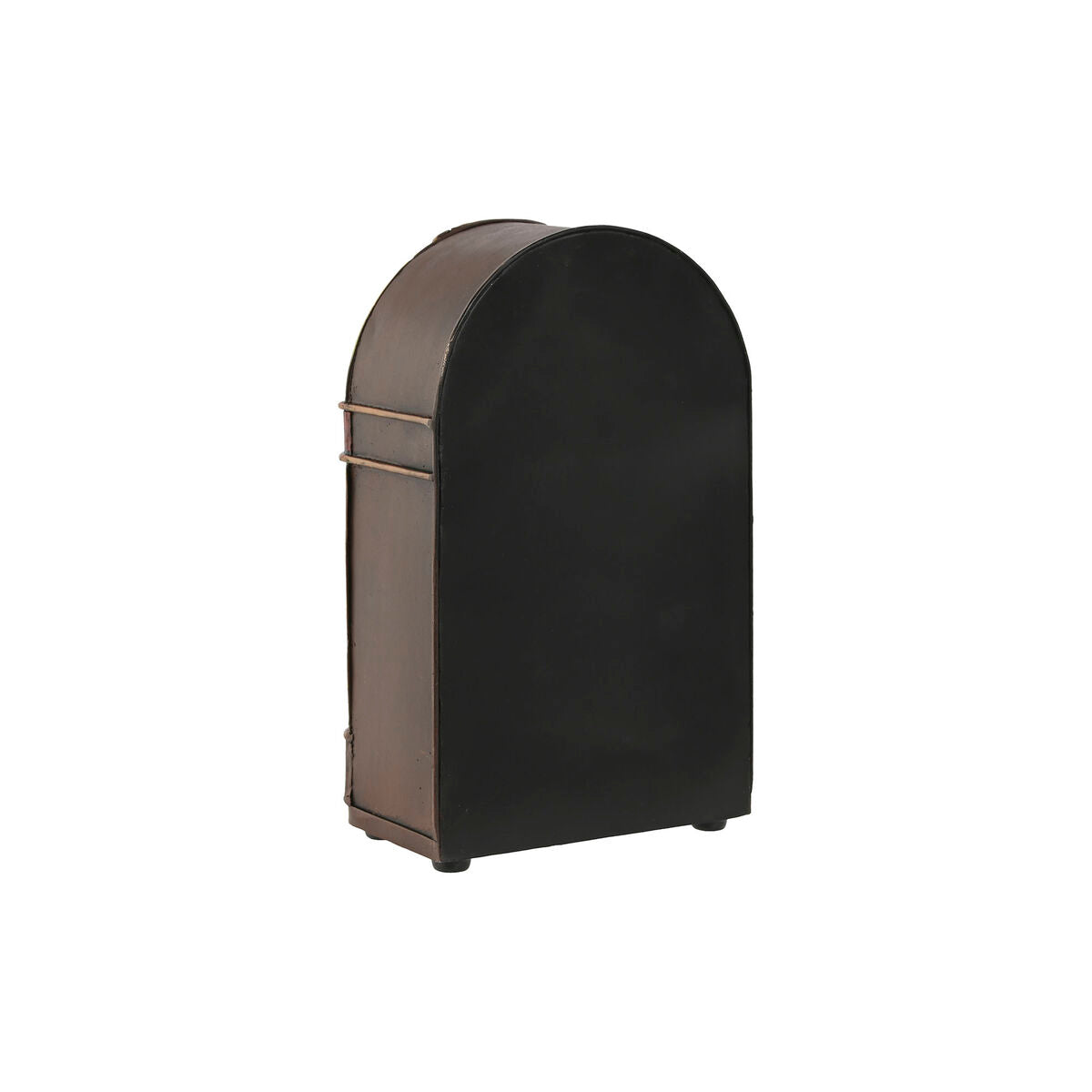 Koristehahmo vintage metallia jukebox 15 x 8 x 24 cm, pöytä, keltainen ruskea