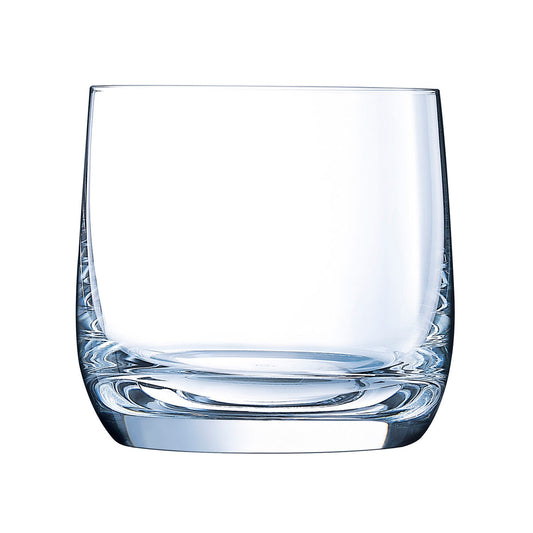 Juomalasisetti 370 ml 6 kpl, läpinäkyvät tumbler-lasit, konepesun kestävä