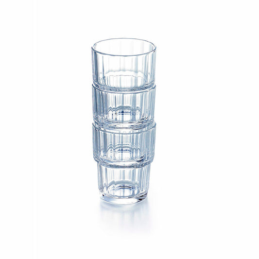 Juomalasisetti 6 kpl 270 ml, läpinäkyvä lasi - Noruega