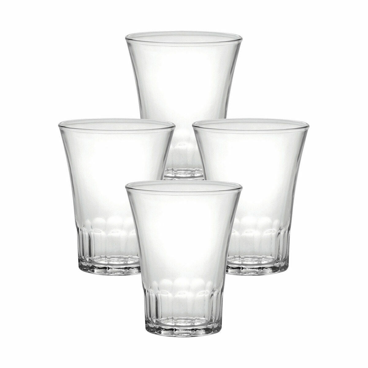 Juomalasit 170 ml, 4 kpl lasisetti läpinäkyvä - Amalfi-tyyli, 12 kpl Duralex