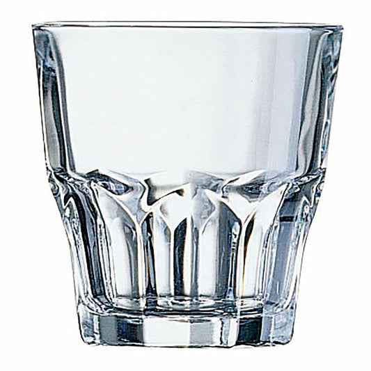 Juomalasit 200 ml, 6 kpl – kirkas lasi, tiskikoneeseen sopiva, kotikäyttöön