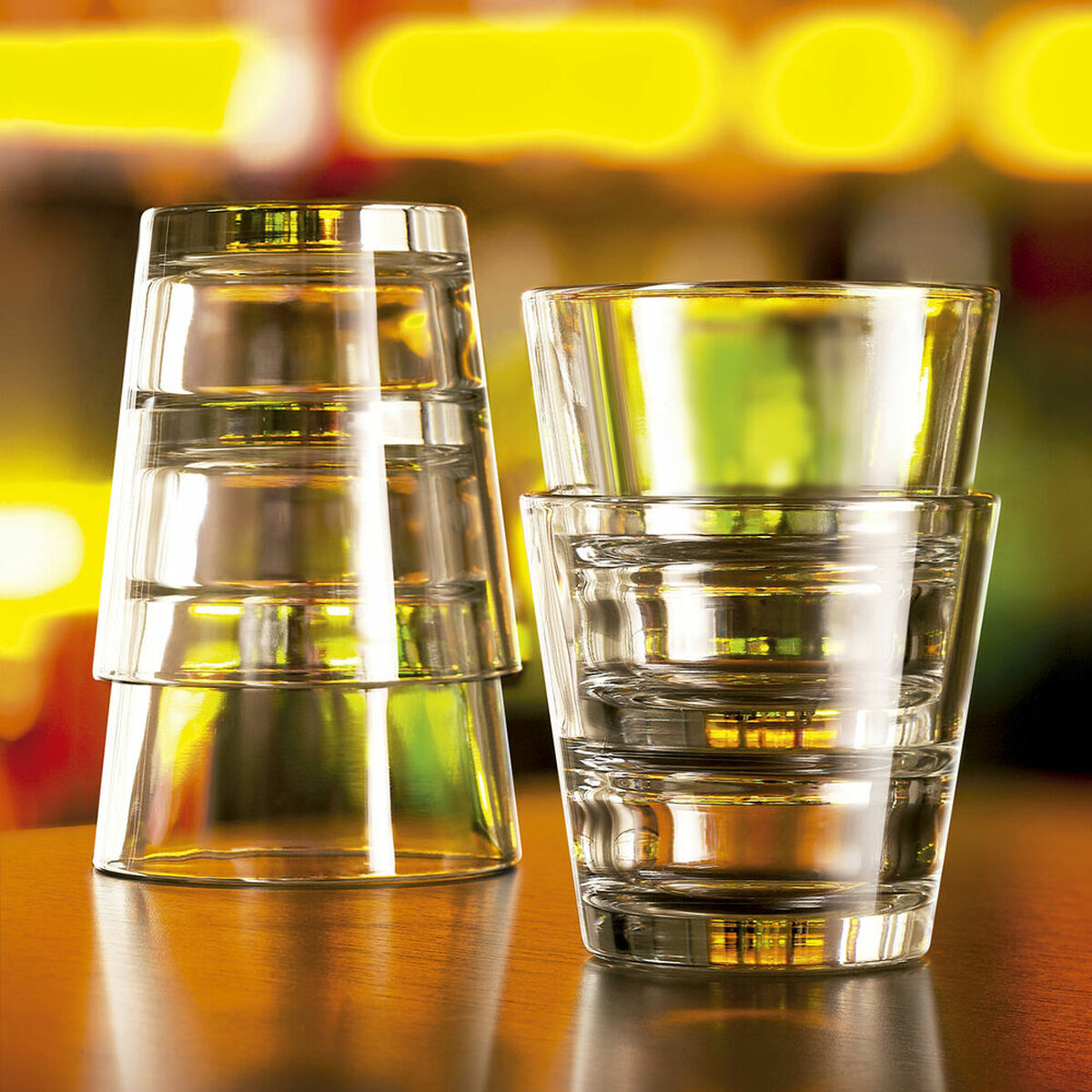 Juomalasit 320 ml 6 kpl, astianpesukoneeseen sopivat läpinäkyvät lasit