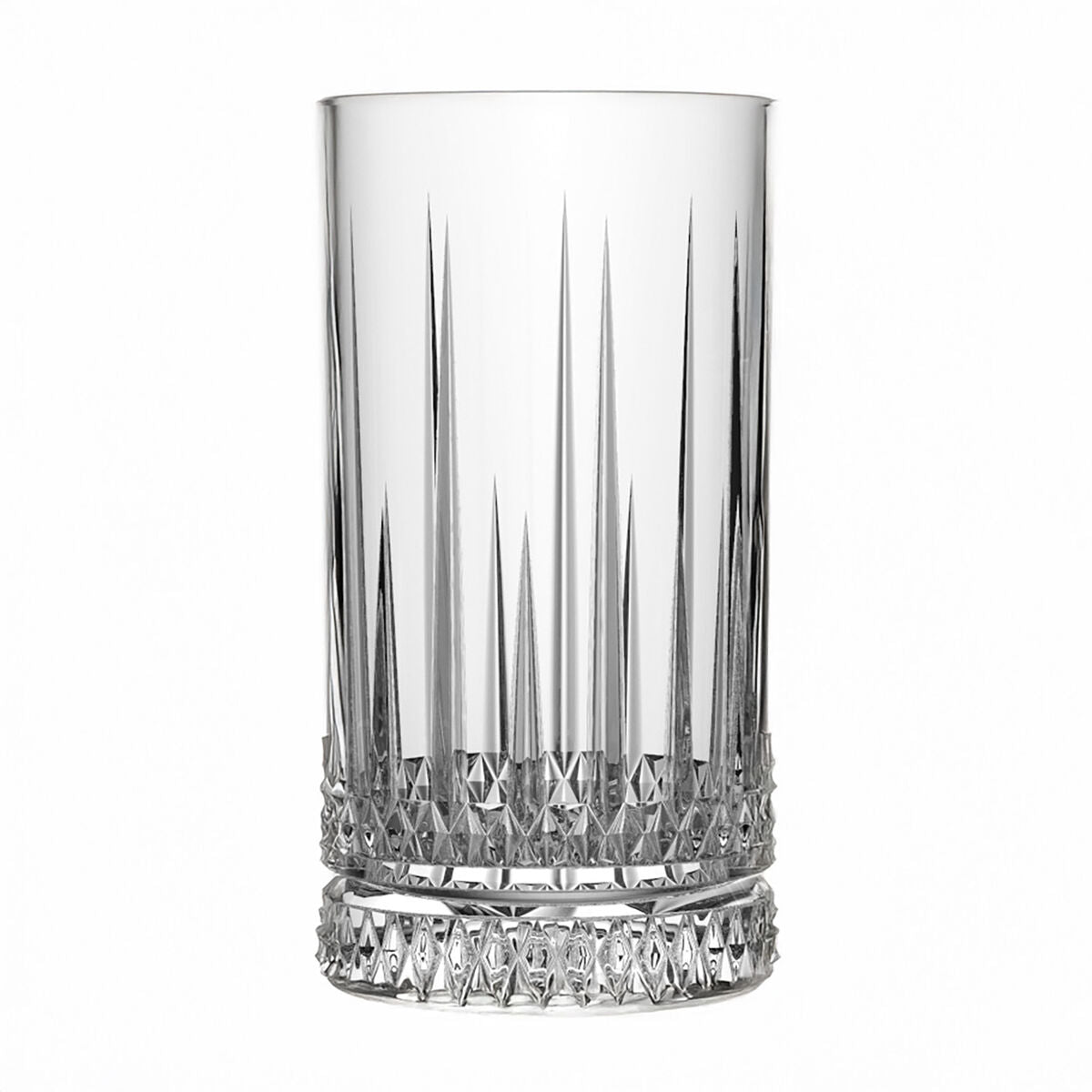 Juomalasit 460 ml, astianpesukoneeseen sopivat raidalliset läpinäkyvät 6 kpl