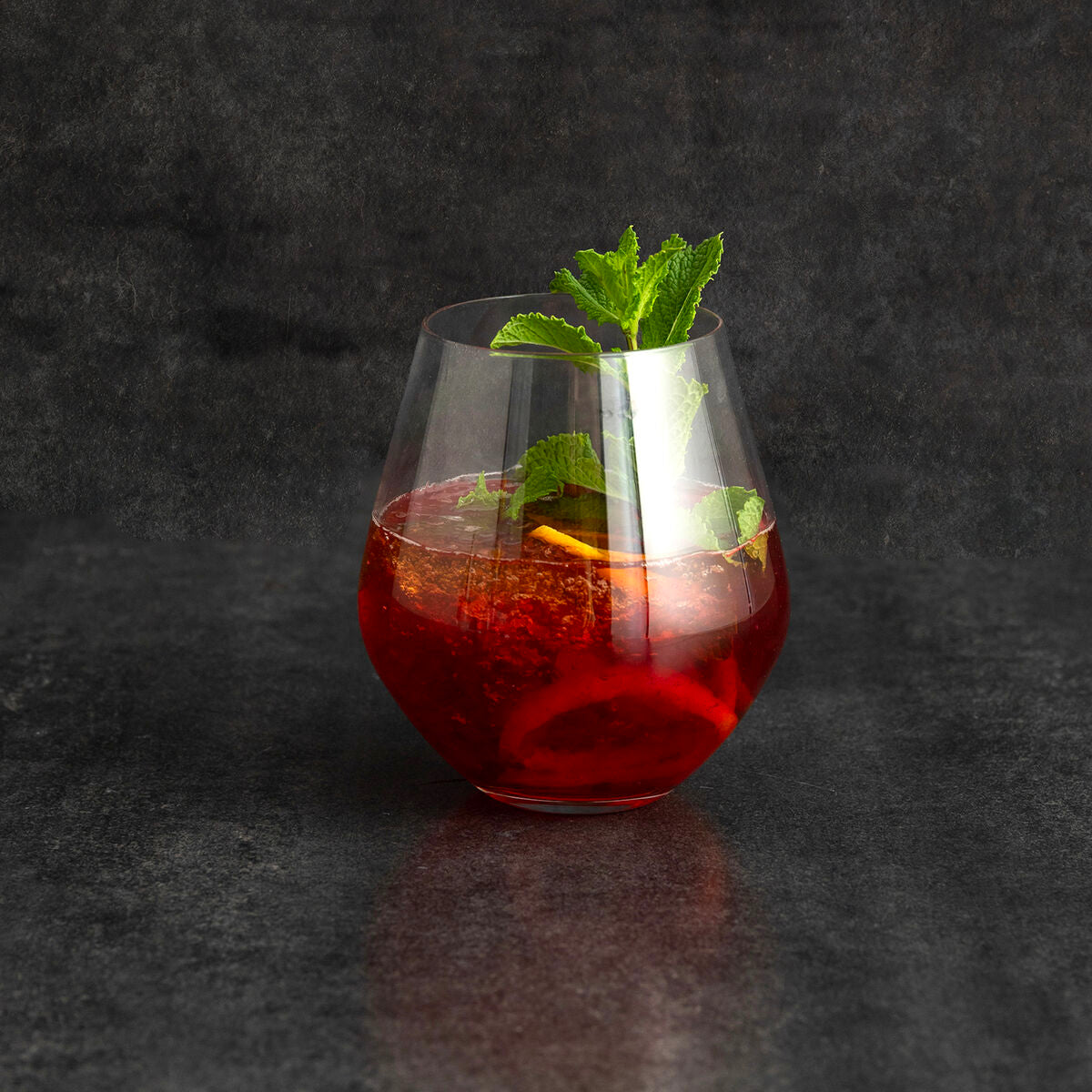 Juomalasit 500 ml, 6 kpl läpinäkyvät lasit - Magnus-muotoilu, kristallimainen