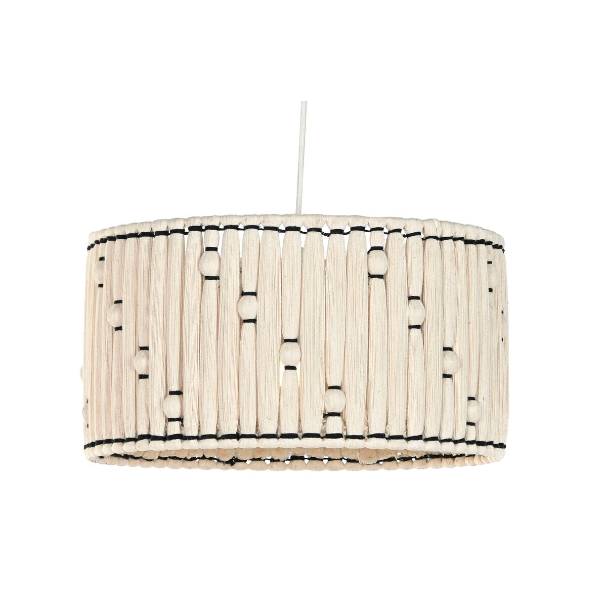 Kattovalaisin juutti 39 x 39 x 21 cm, musta – E27 50 W, urbaani varjostin