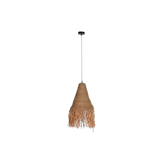 Juutti-riippuvalaisin E27, 67 cm - luonnollinen sävy, rautarunko 50 W
