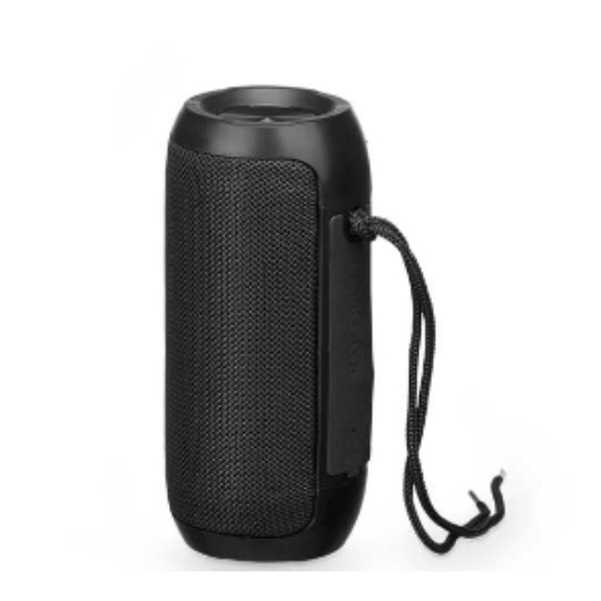 Kannettava kaiutin Bluetooth, FM-radio, SD/USB & aux, kompakti, musta, matkalle