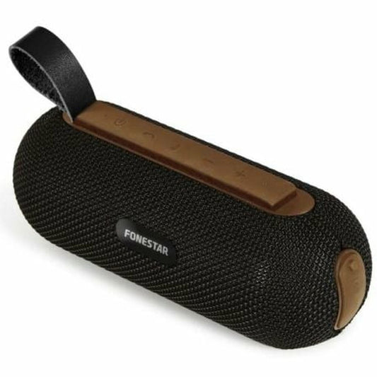 Kannettava bluetooth-kaiutin, musta - langaton äänentoisto & kantohihna