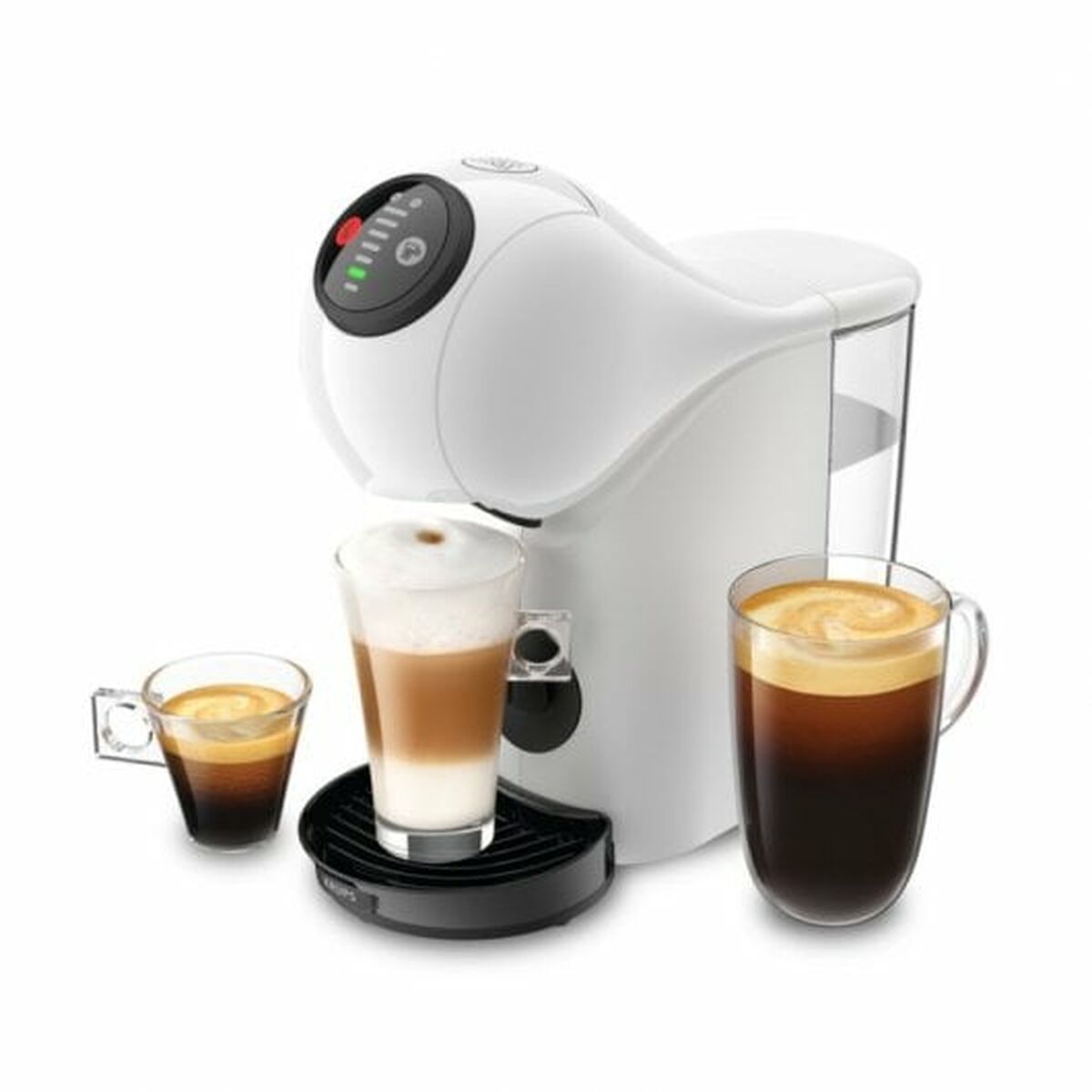 Kapselikahvinkeitin 15 bar, cappuccino-toiminto, 800 ml vesitankki, valkoinen