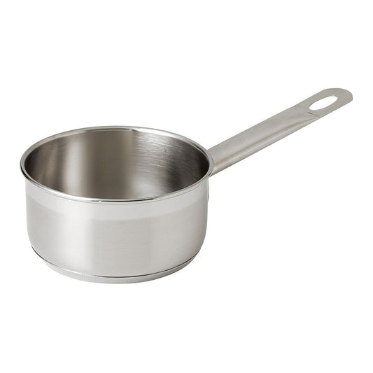 Kastikekattila 18 cm 1,75 l ruostumaton teräs - ruosteteräskahva, harmaa