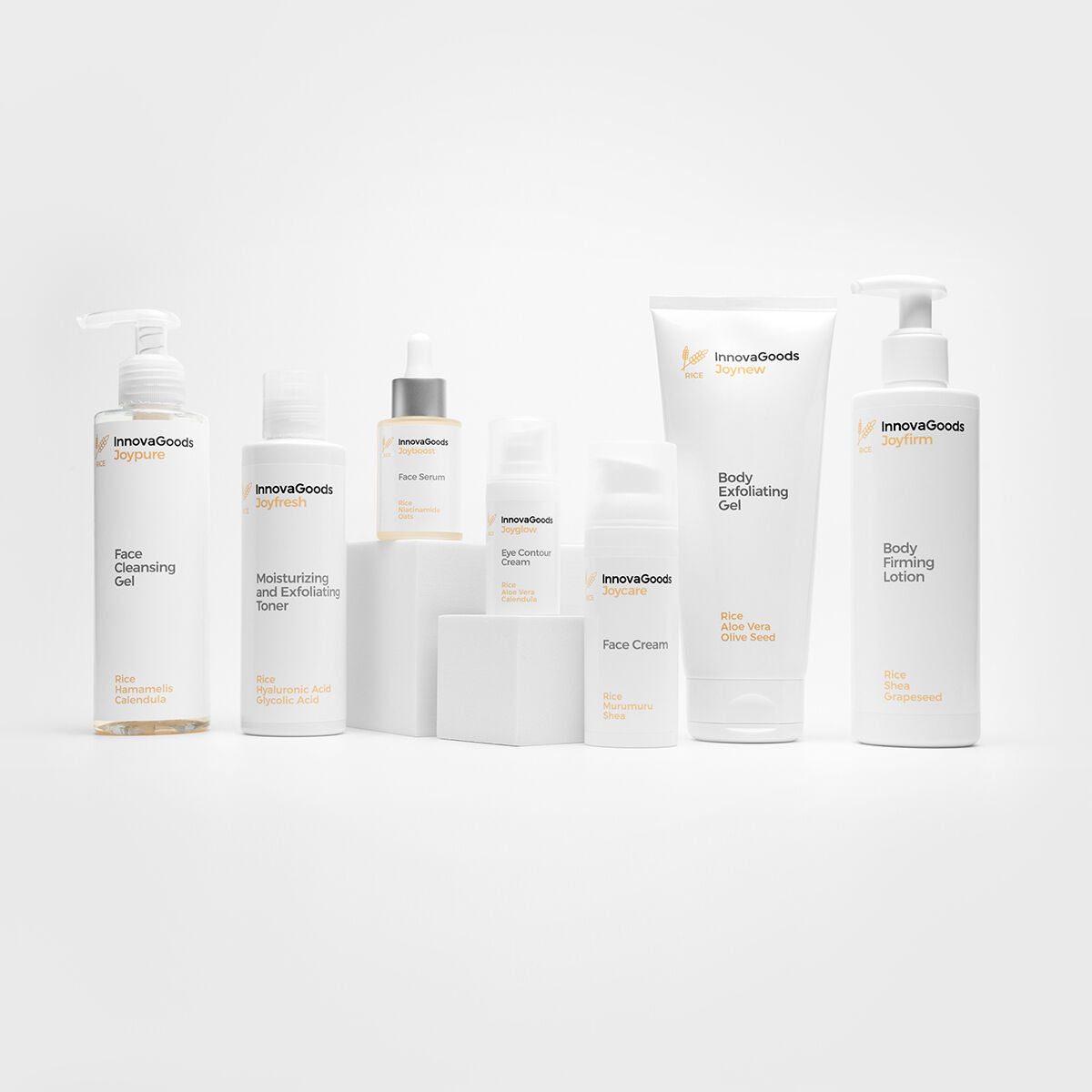 Kasvoseerumi riisi & niasiinamiidi 30 ml, kosteuttava kirkastava vegaaninen