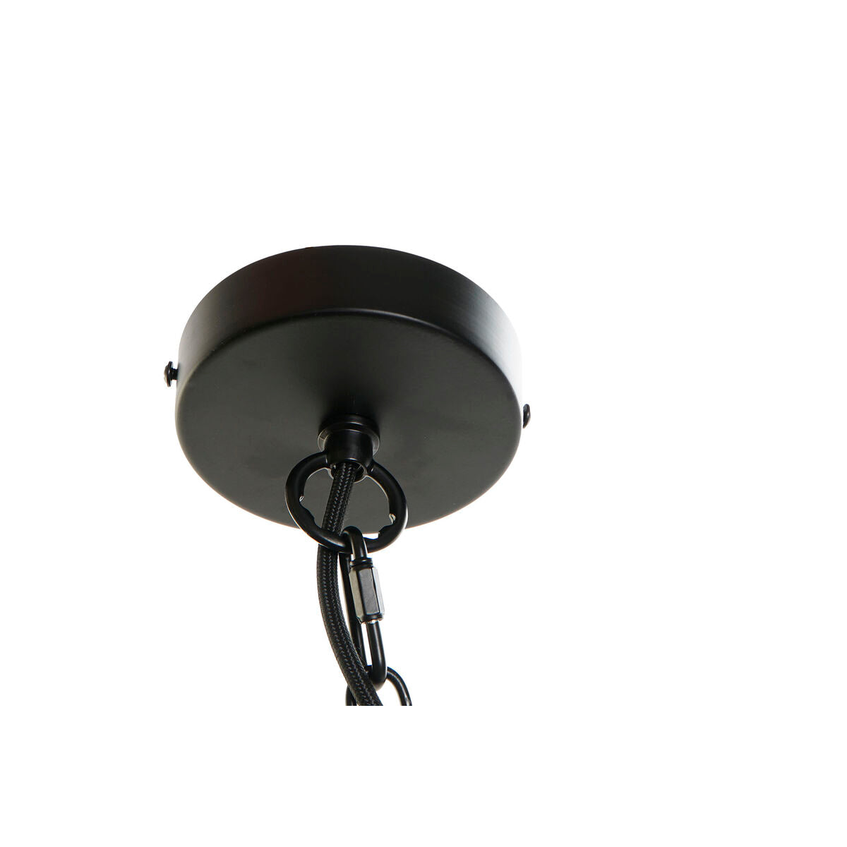 Kattovalaisin metallikehys, musta & ruskea, E27 220 V 50 W, 25 x 25 x 43 cm