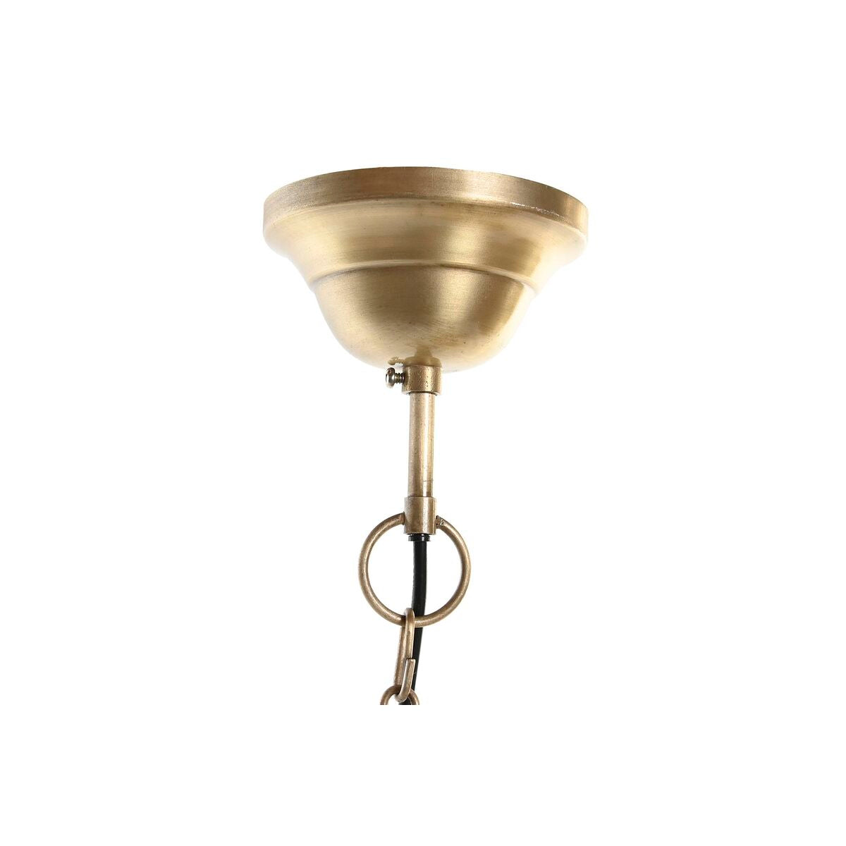 Kattovalaisin metallikupu mangopuu 50 W kullankeltainen, E27 - 43×43×31 cm