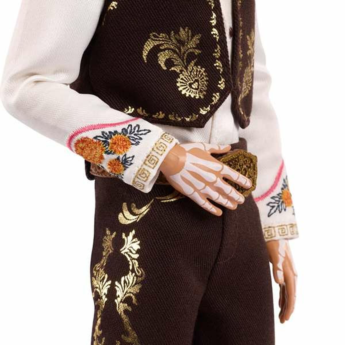 Ken-nukke Kuolleiden päivä, mariachi-luurankoasu & sombrero, 3+ v, Mattel