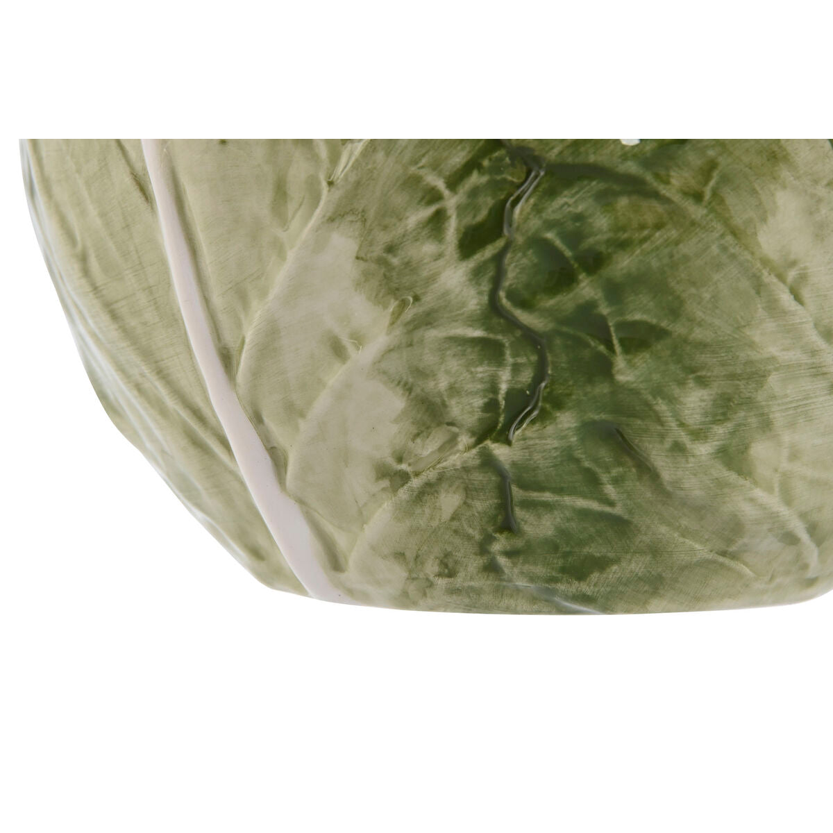 Keraaminen kulho vihreä 19,5 x 19,5 x 14 cm, shabby chic, sisustukseen & lahjaksi