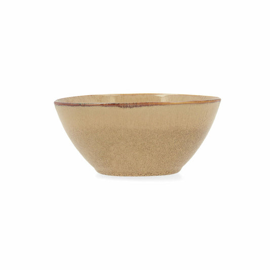 Keramiikkakulho 15,8 x 15 x 7 cm, ruskea reliefi, astianpesukoneeseen, 6 kpl