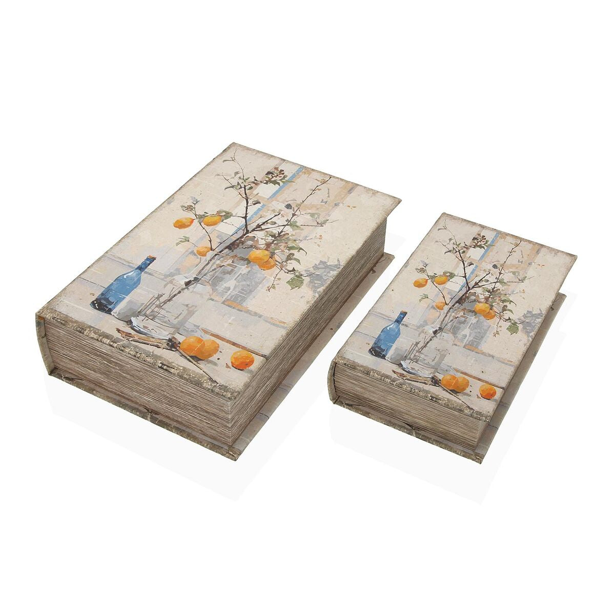 Koristerasia kangaspäällyste MDF, puu-kuvio, monivärinen, sisustukseen 7×21×30 cm