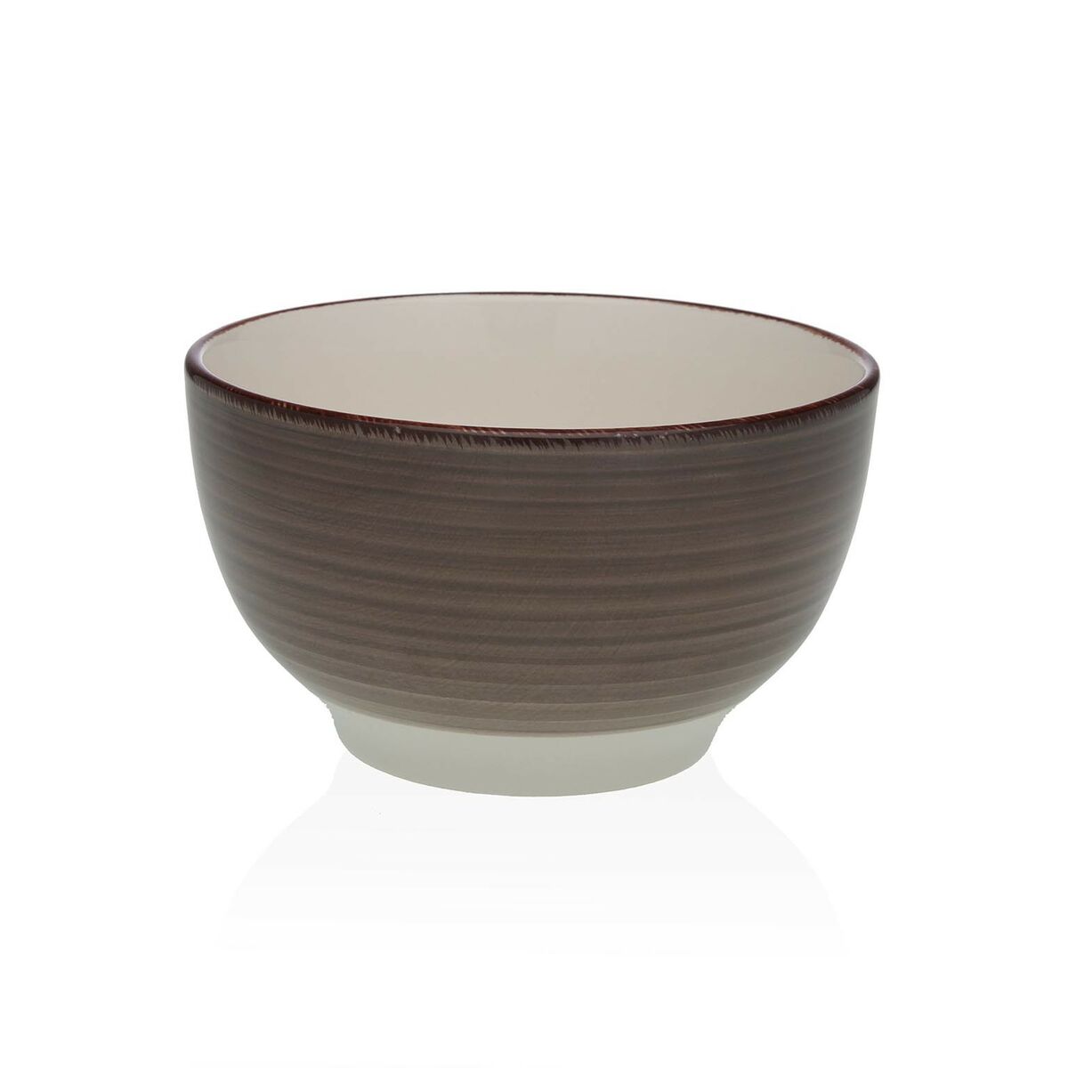 Kulho keramiikka 14 x 8,3 cm, harmaa - salaatti- ja tarjoilukulho, keittiöön