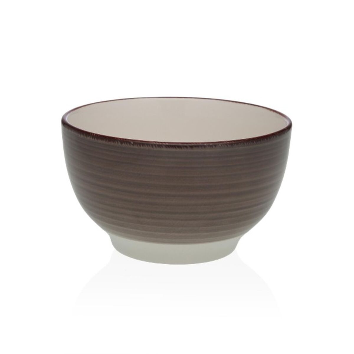 Kulho keramiikka 14 x 8,3 cm, harmaa - salaatti- ja tarjoilukulho, keittiöön