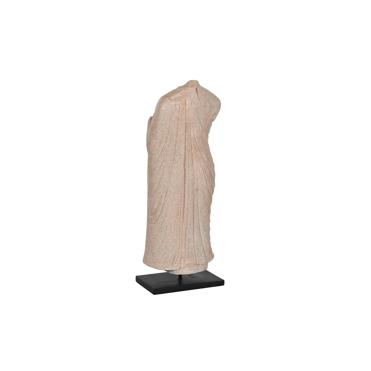 Koristebusti, uusklassinen ruskea-musta, 26,2 x 16 x 68,5 cm, jalustalla, hartsi