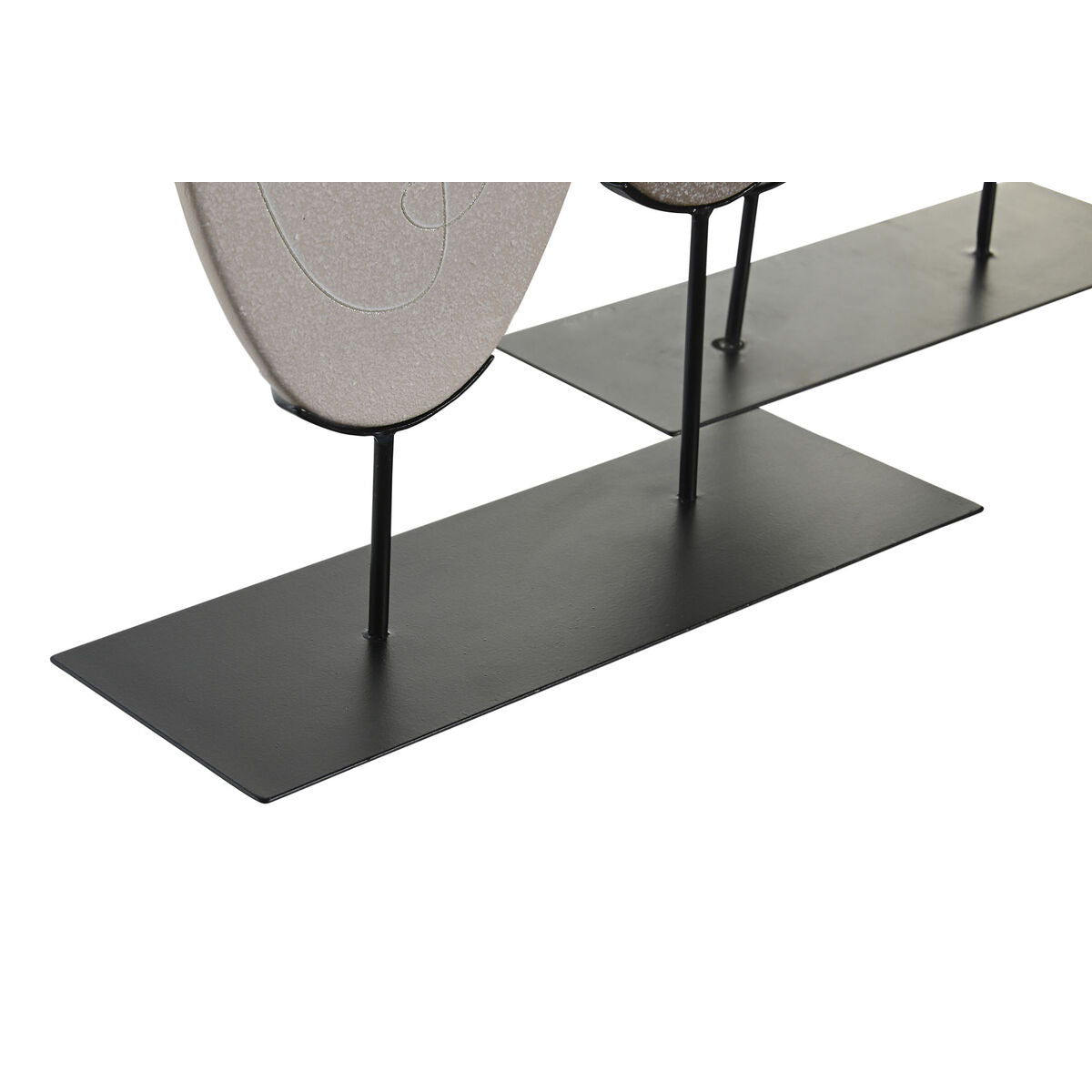 Koristehahmo 27 x 8 x 35,5 cm 2 kpl, beige & vaaleanruskea moderni sisustukseen