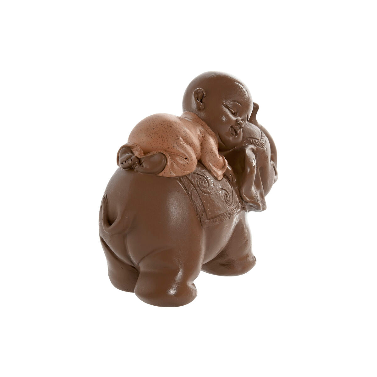 Koristehahmo munkki hartsi itämainen norsu 3 kpl, moniväriset 13×6×12,5 cm