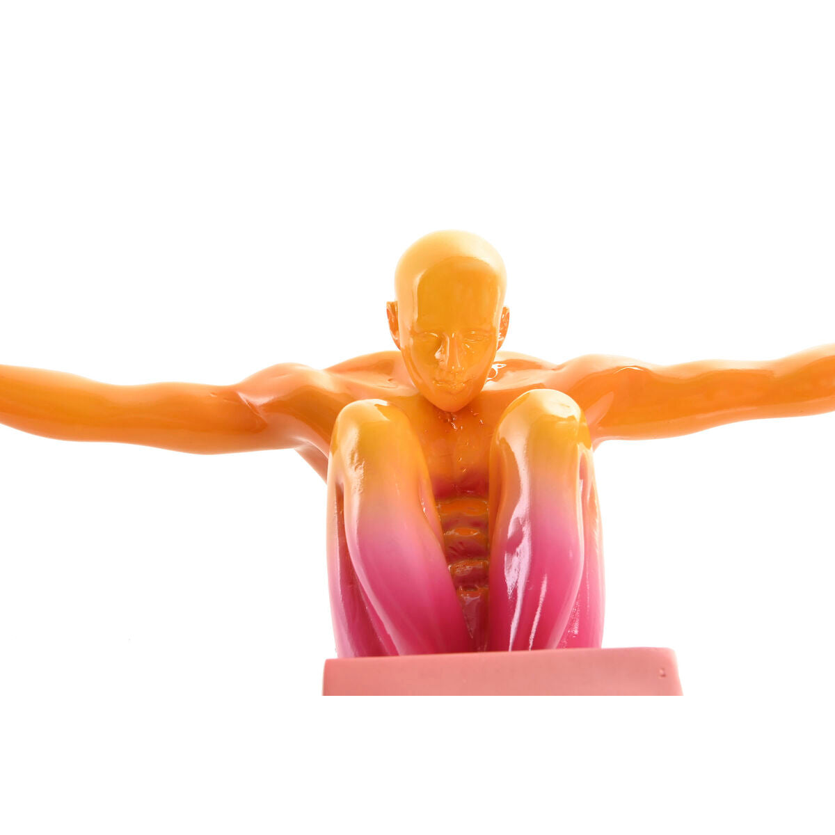 Koristehahmo resiini monivärinen 32 x 11 x 23 cm, moderni sisustus pöydälle