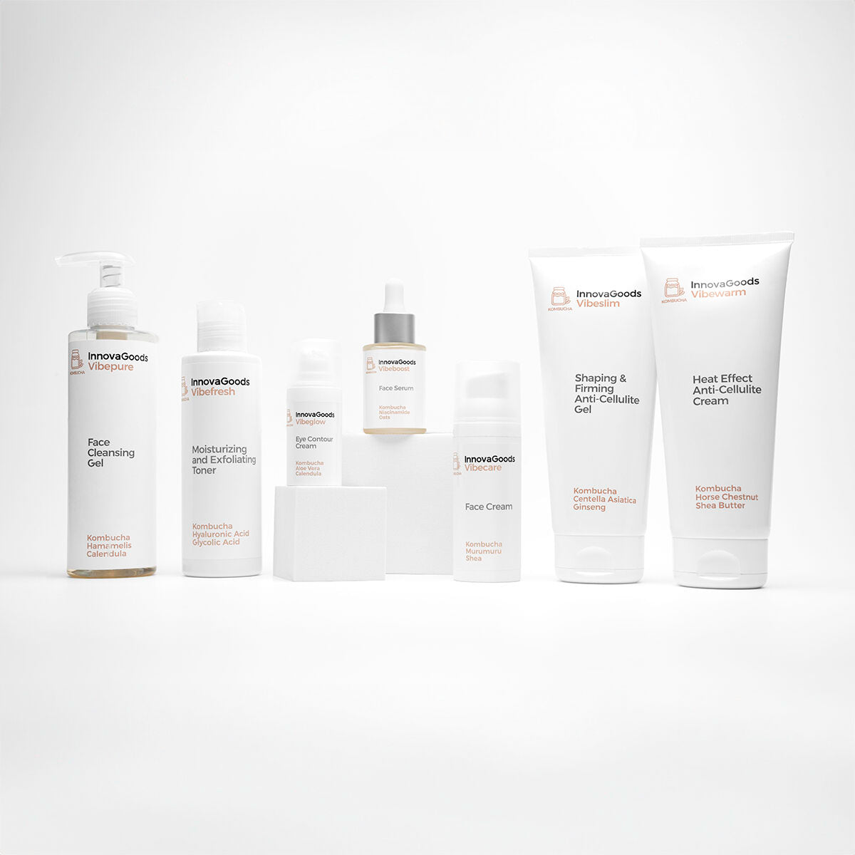 Kosteuttava kasvovoide kombucha 50 ml, vegaaninen, kuivalle iholle ja suojaa ihoa