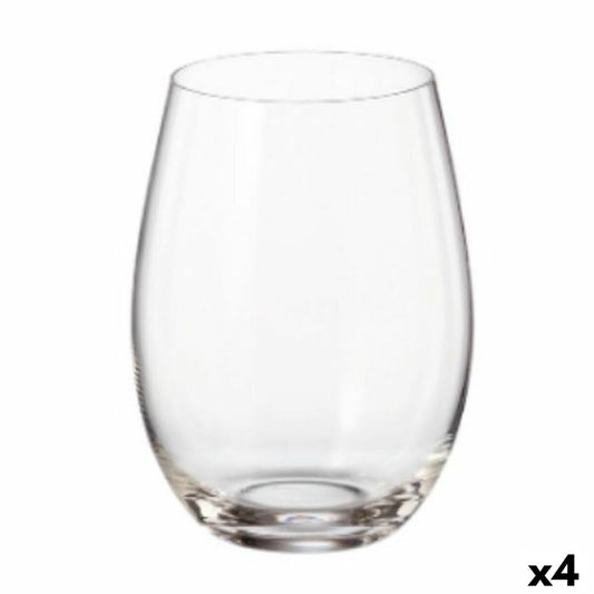 Lasisetti 560 ml kristallilasit, 6 kpl, 4 pakettia - juoma- ja vesilasit