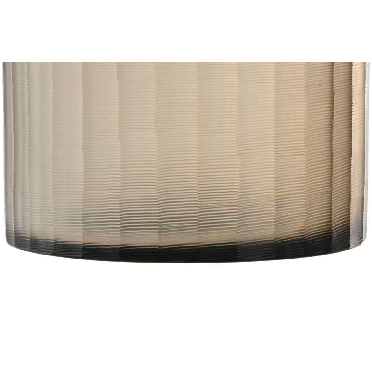 Kristallimaljakko 18 x 18 x 31 cm - moderni korkea lasimaljakko sisustukseen