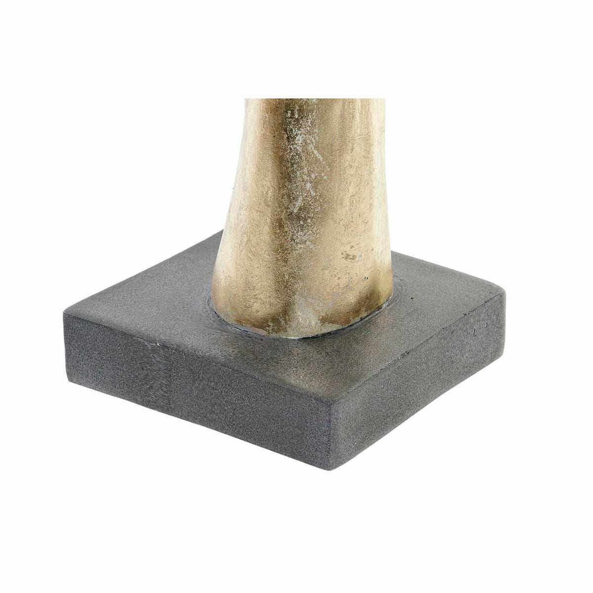 Kultainen käsi koristehahmo, musta jalusta, resin-kristalli 13,5 x 13,5 x 36 cm