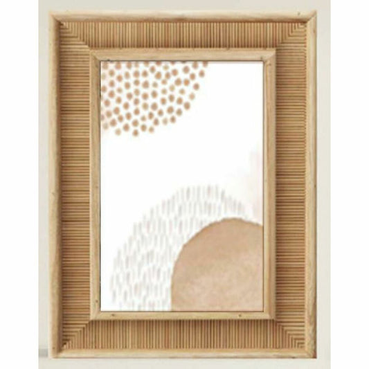Kuvakehys 20 x 25 cm luonnonpuu MDF, seinälle - skandinaavinen, 29 x 1,5 x 34 cm