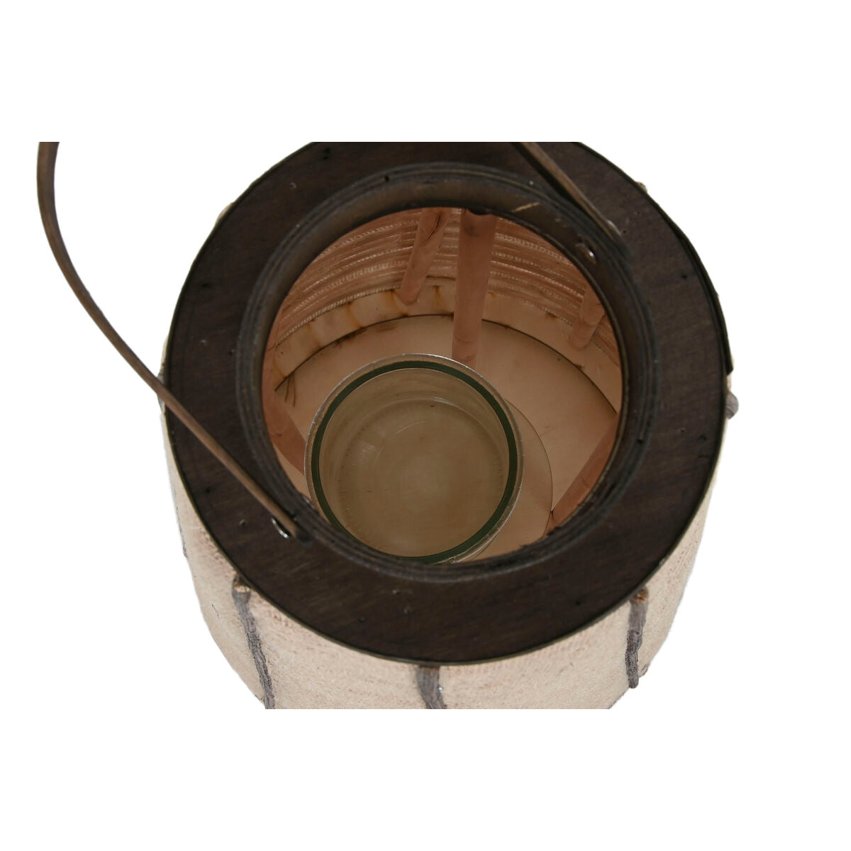 Kynttilänjalka juutti-bambu 81 cm, luonnonväri, itämainen korkea 33,5 x 81 cm