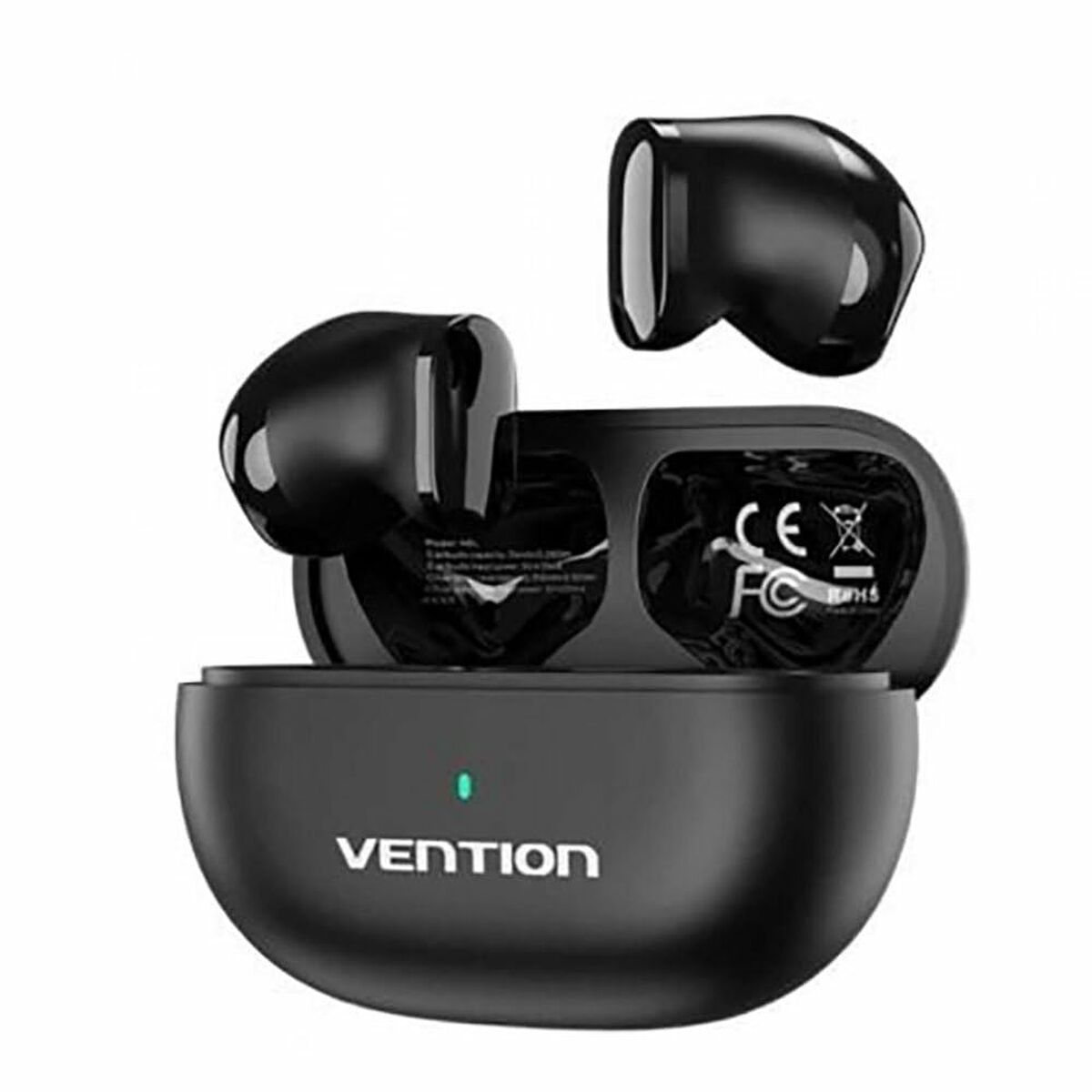 Bluetooth-kuulokkeet in-ear, langattomat Bluetooth 5.3, IPX4, kosketus - musta