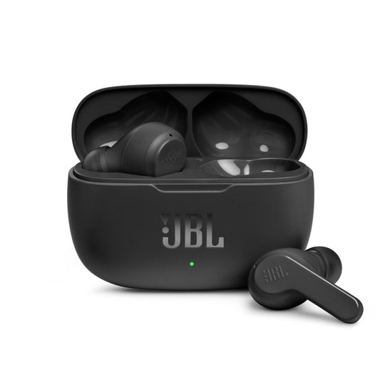 Langattomat Bluetooth 5.3 nappikuulokkeet, 20 h akku, mikrofonilla - musta JBL