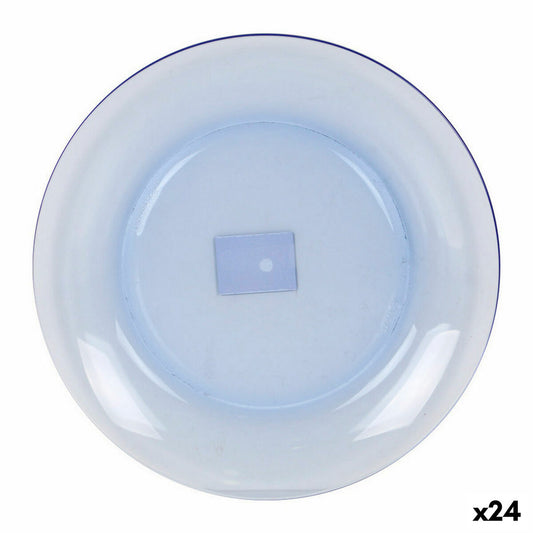 Litteä lasinen lautanen Ø 23,5 cm, 24 kpl - keittiöön, ravintolaan & juhlaan