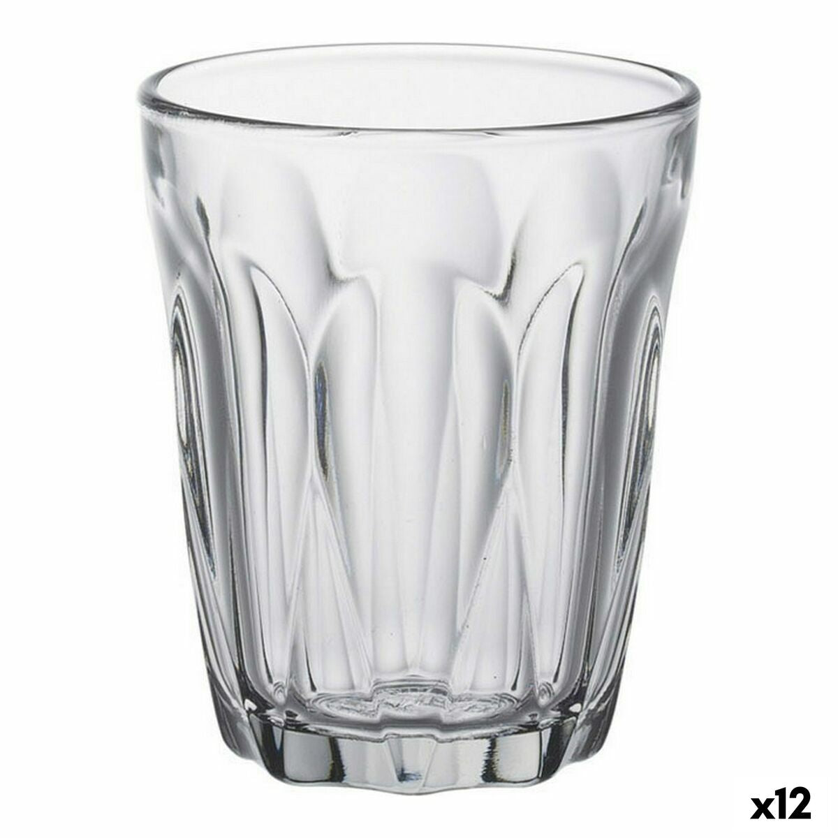 Lasisetti 6 kpl 90 ml, provencemalli läpinäkyvä - juomalasit 12 kpl, Duralex